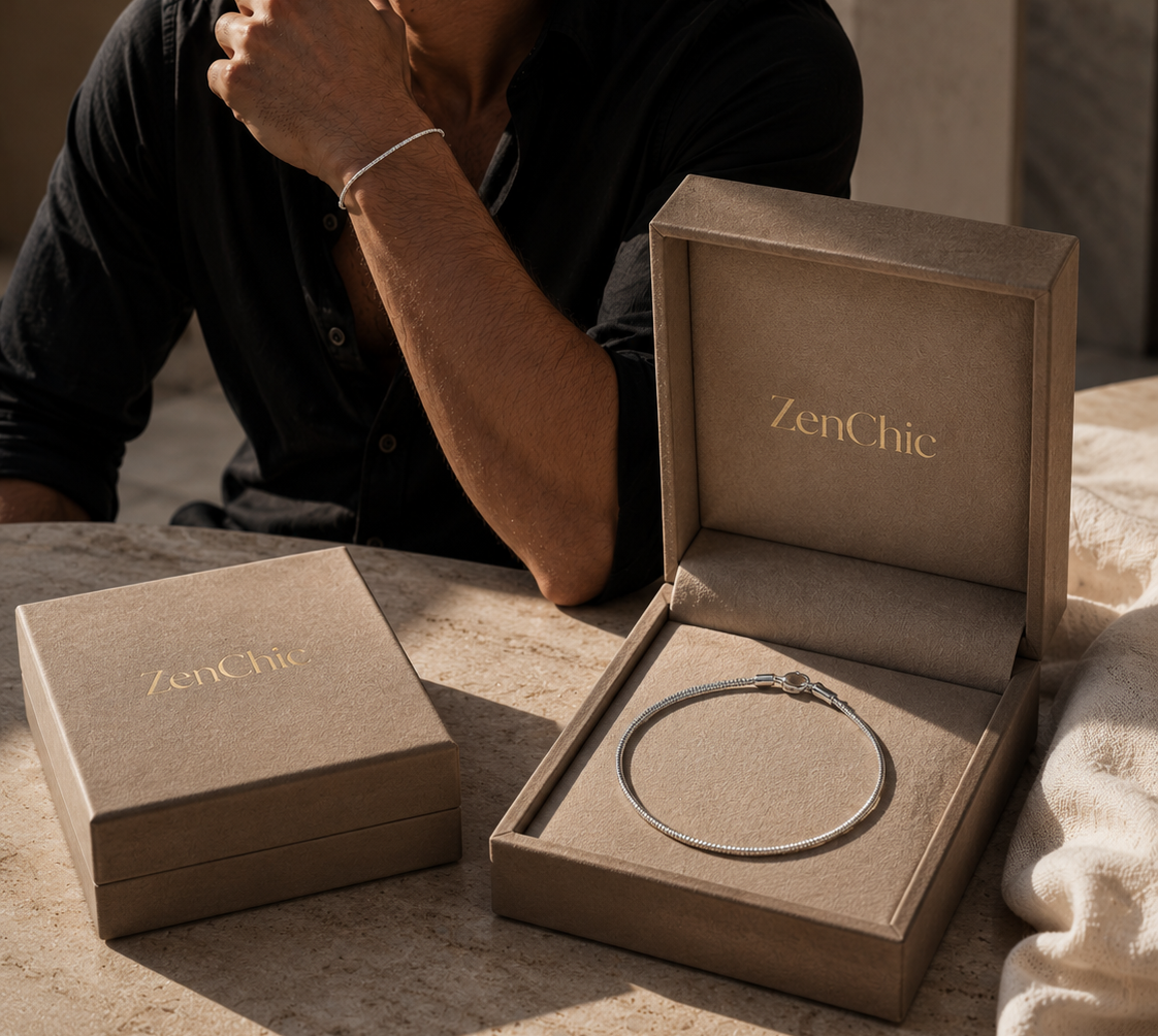 Bracelet Chaîne Carrée Fine Acier Inoxydable — Box Chain Minimaliste Homme Femme, Bijou Hip-Hop Doré Argenté